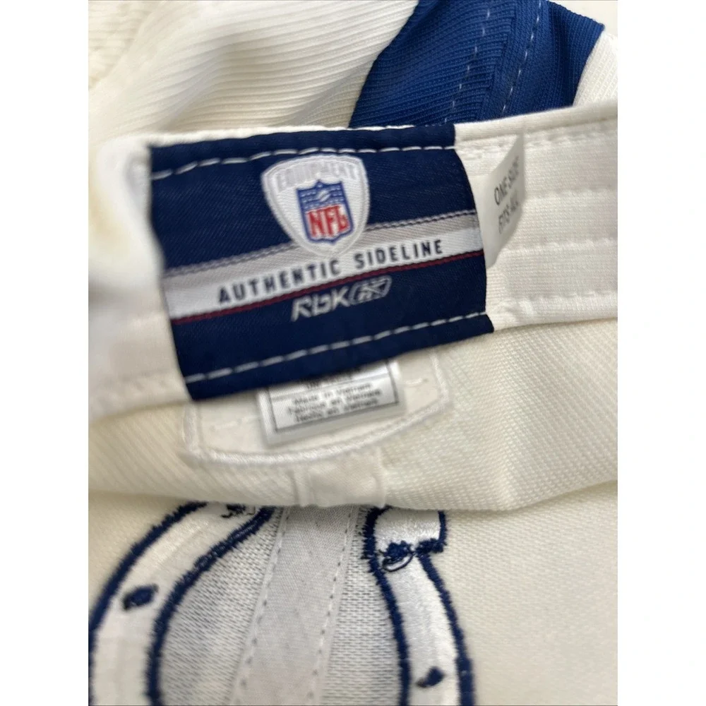 INDIANAPOLIS COLTS AFC-SOUTH REEBOK HAT‎ PRE-OWNED